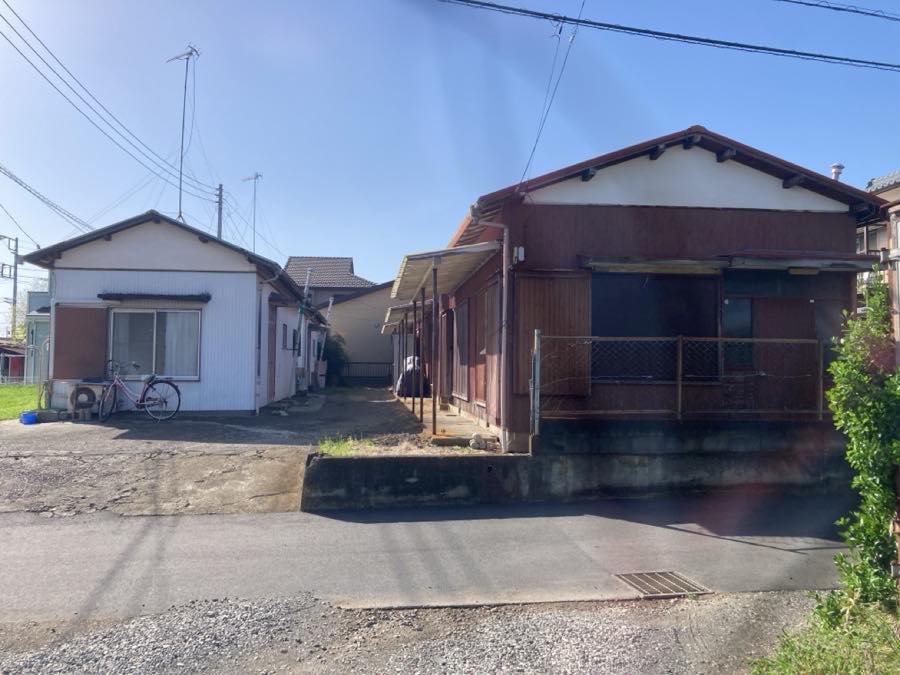 茅ヶ崎市での解体工事：着工前のようす