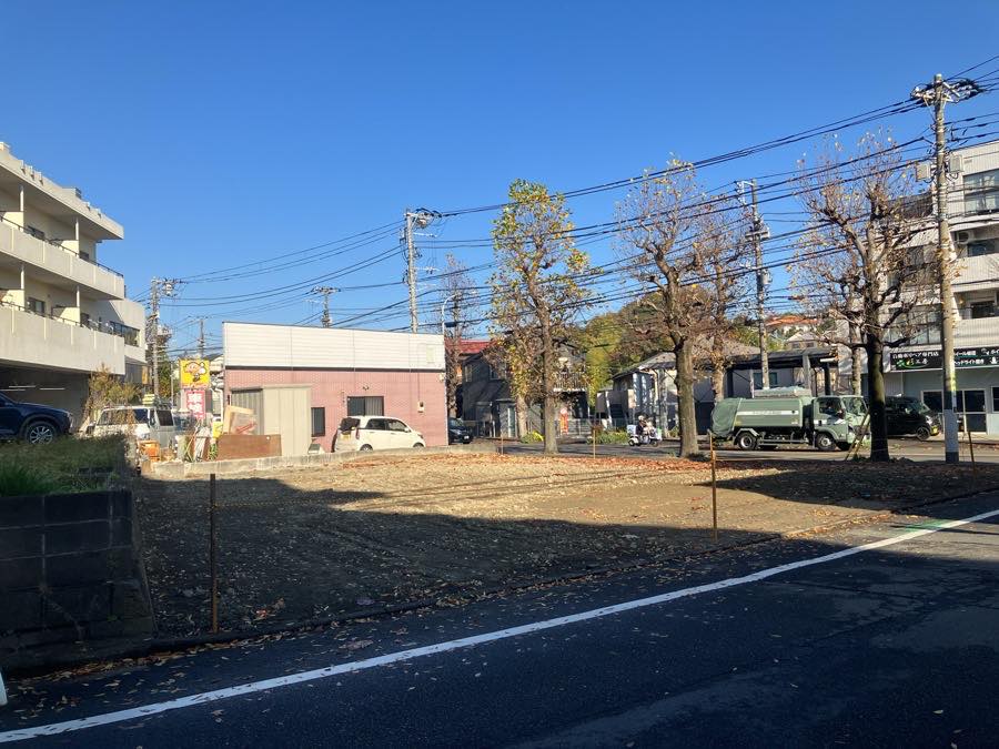 横浜市磯子区での解体工事：完工のようす
